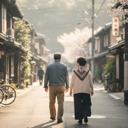 熟年夫婦の距離感（イメージ写真）