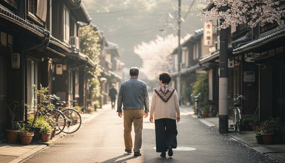 熟年夫婦の距離感（イメージ写真）