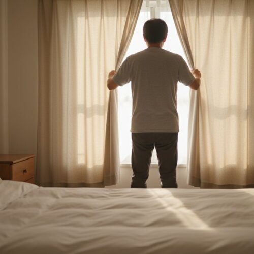 睡眠と男性ホルモンの関係（イメージ写真）